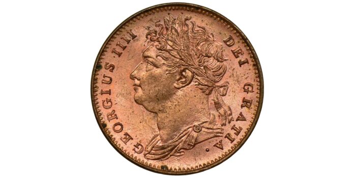 George IV Copper Farthing 1826