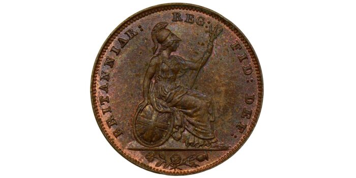 Victoria Copper Farthing 1853