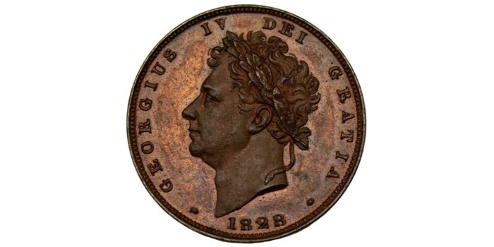 George IV Copper Farthing 1828