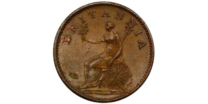 George III Copper Farthing 1806