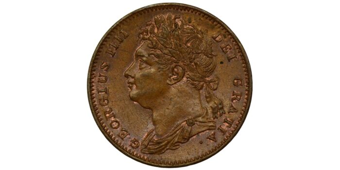 George IV Copper Farthing 1823