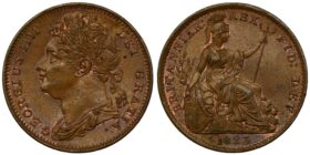 George IV Copper Farthing 1823