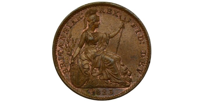 George IV Copper Farthing 1823