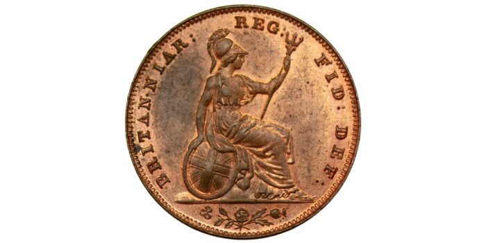 Victoria Copper Farthing 1857
