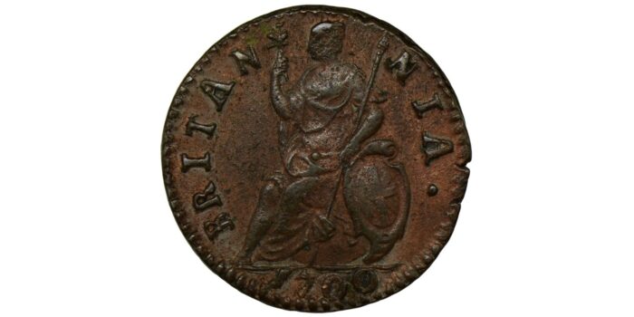 William III Copper Farthing 1700 Very rare in this condition