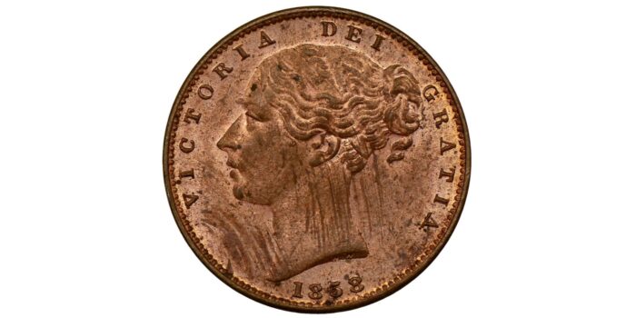 Victoria Copper Farthing 1858