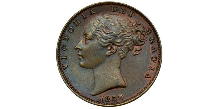 Victoria Copper Farthing 1859