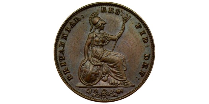 Victoria Copper Farthing 1859