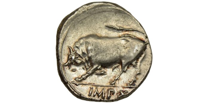 Augustus Silver Denarius 15-13 BC