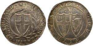 Commonwealth Silver Crown 1653 Rated 'R3' - Extremely rare