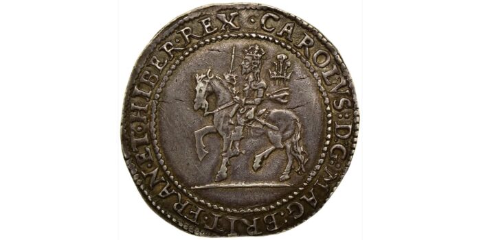 Charles I Silver Crown 1642 Rare in this condition