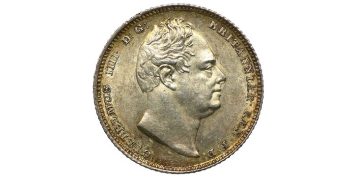 William IV Silver Sixpence 1834