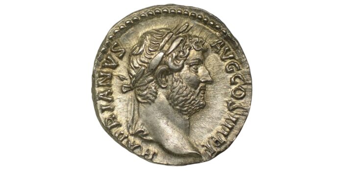 Hadrian Silver Denarius AD 130