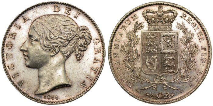 Victoria Silver Crown 1844