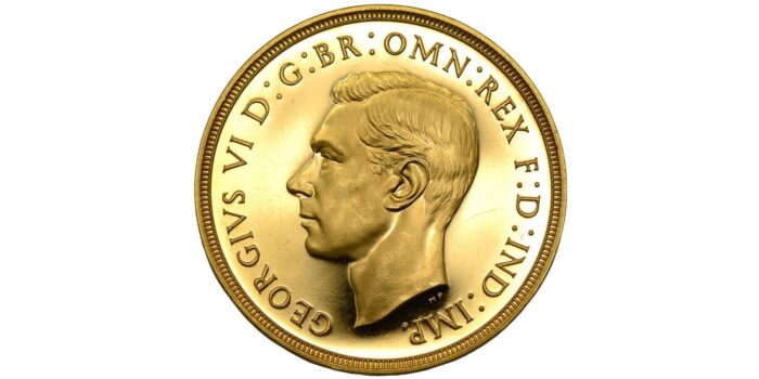 George VI Gold Proof Two Pounds 1937