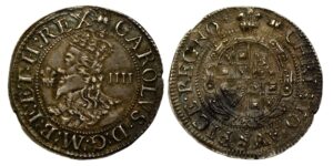 Charles I Silver Groat 1638-1642