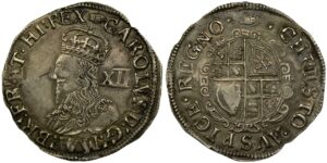 Charles I Silver Shilling 1636-1638