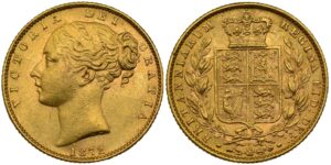 Victoria Gold Sovereign 1872