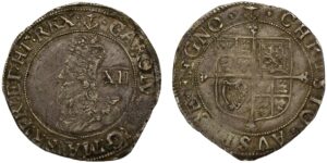 Charles I Silver Shilling 1625-1642