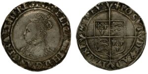 Elizabeth I Silver Shilling 1559-1560