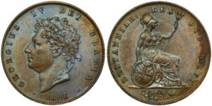 George IV Copper Halfpenny 1826