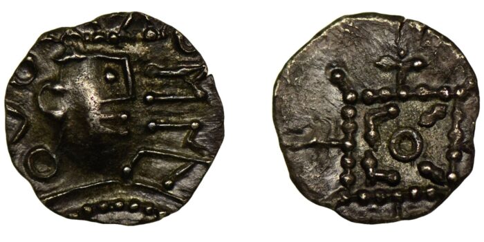 Anglo-Saxon Silver Sceat 710-760