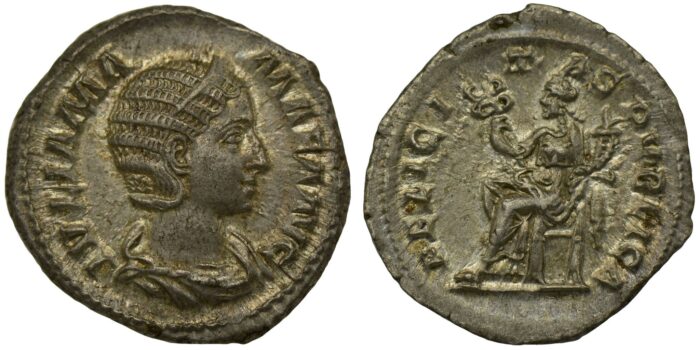 Julia Mamaea Denarius AD 230