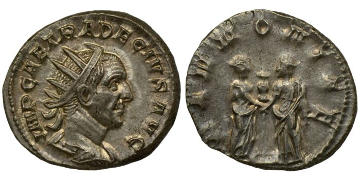 Trajan Decius Antoninianus AD 251