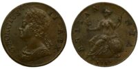 George II Copper Halfpenny 1742