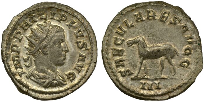 Philip II Antoninianus AD 248