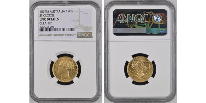 Victoria Gold Sovereign 1879M