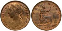 Victoria Bronze Farthing 1894