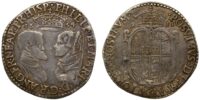 Philip & Mary Silver Shilling 1554