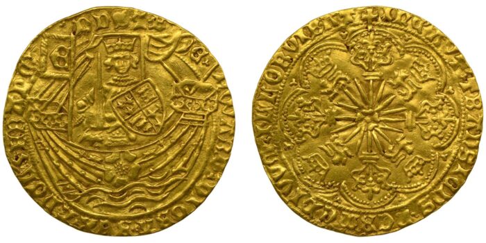 Edward IV Gold Ryal 1464-1470 Scarce