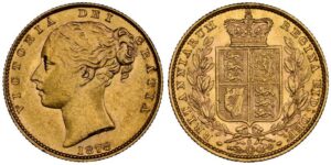 Victoria Gold Sovereign 1878S