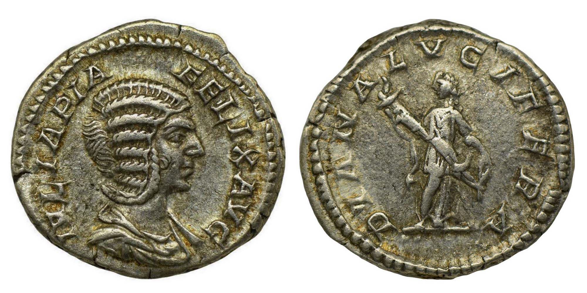 Julia Domna Denarius AD 211-217