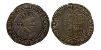 James I Silver Sixpence 1603