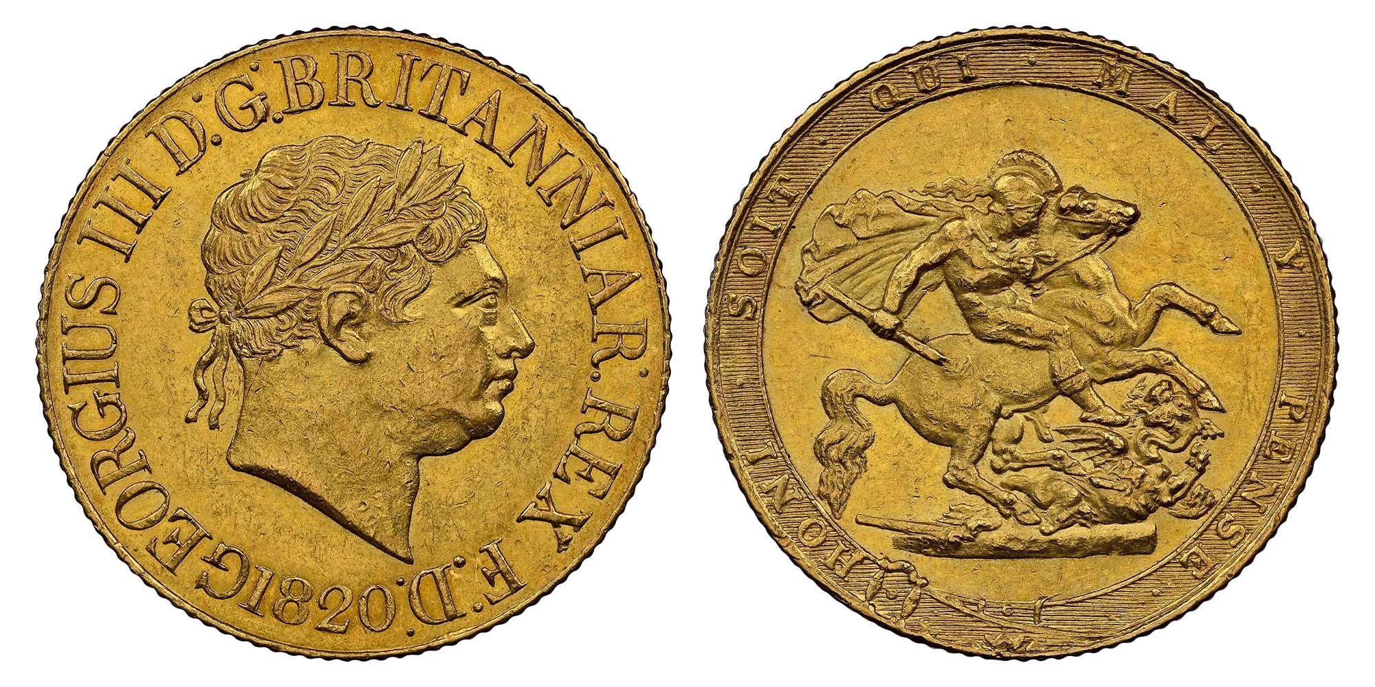 George III Gold Sovereign 1820