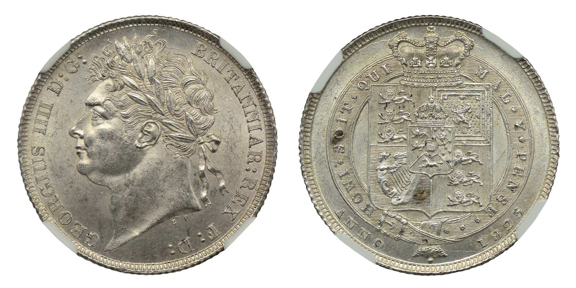 George IV Silver Shilling 1825