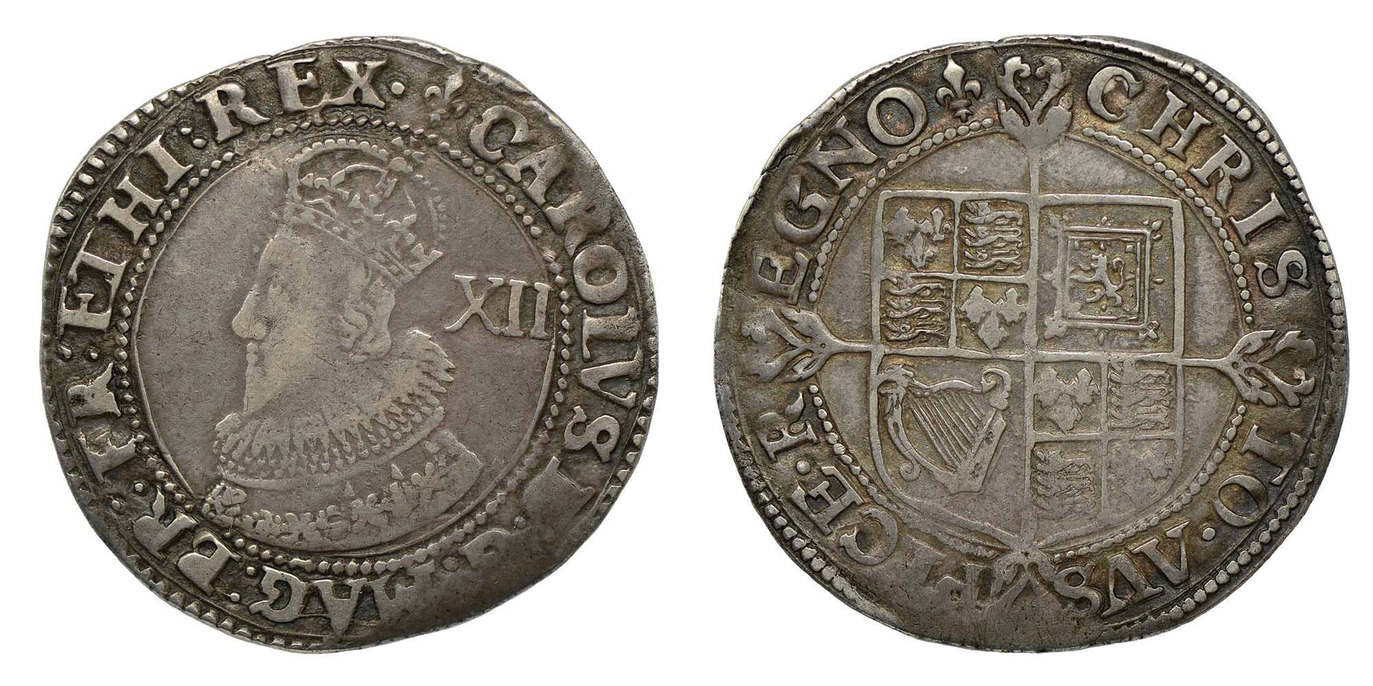 Charles I Silver Shilling 1625-1642