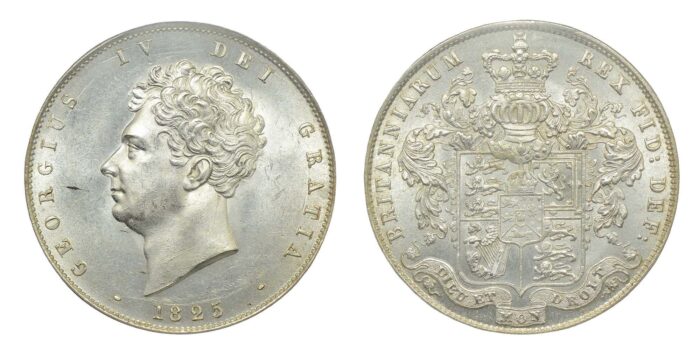 George IV Silver Halfcrown 1825