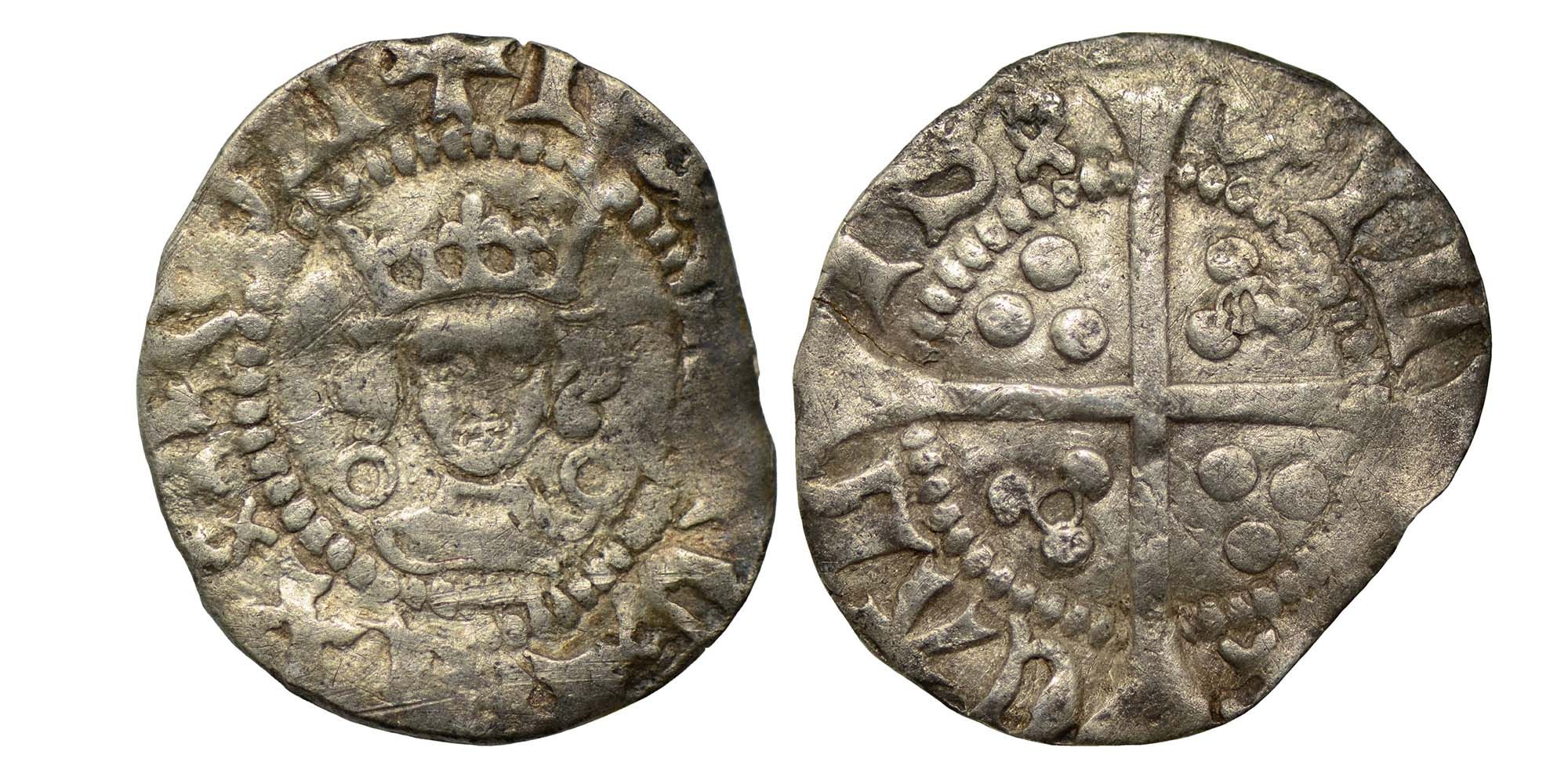 Henry VI Silver Halfpenny 1422-1430
