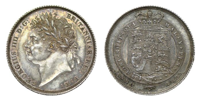 George IV Silver Shilling 1825