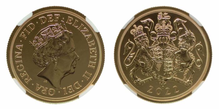Elizabeth II Gold Two pounds 2022