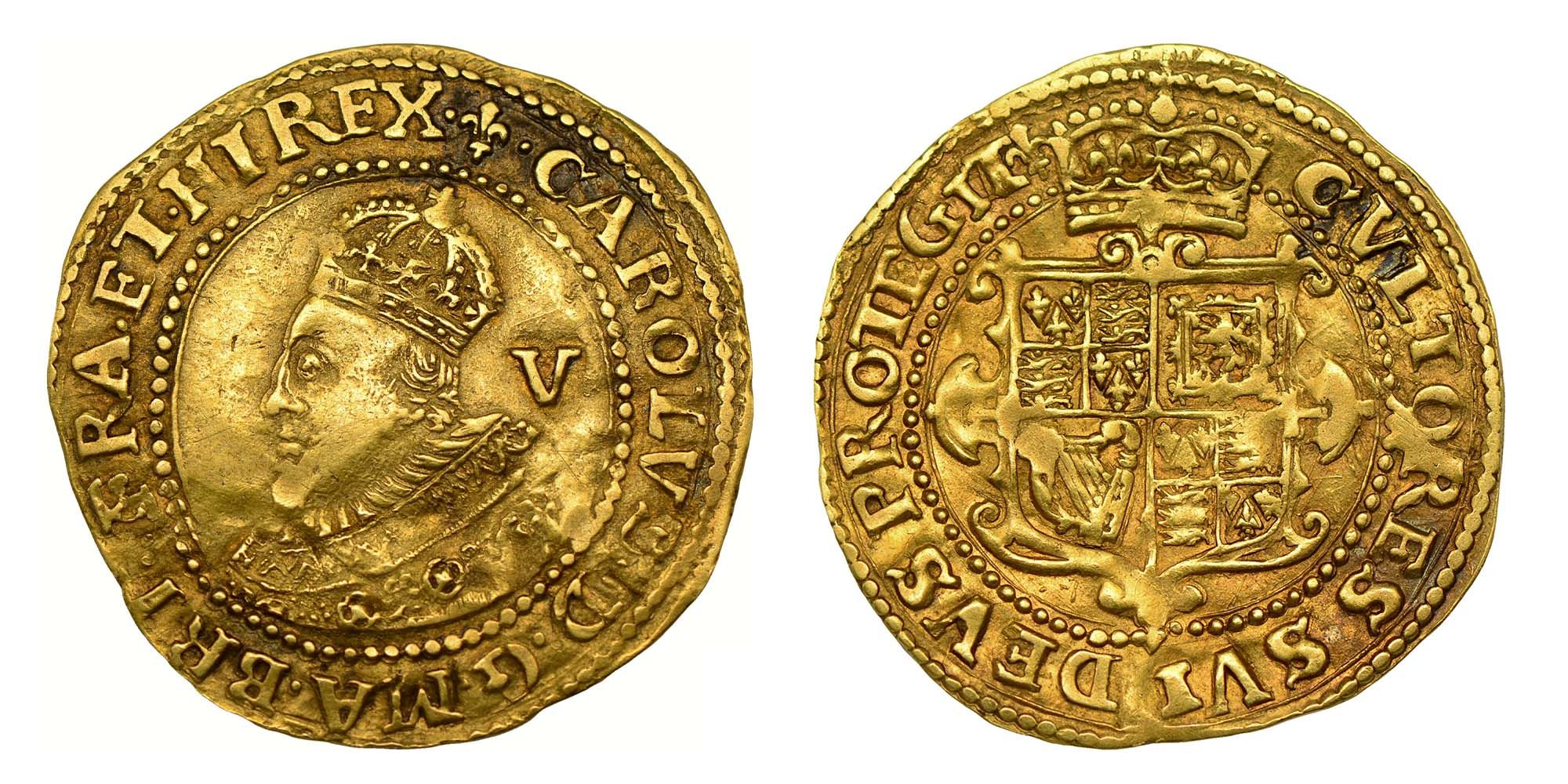 Charles I Gold Crown 1625-1626