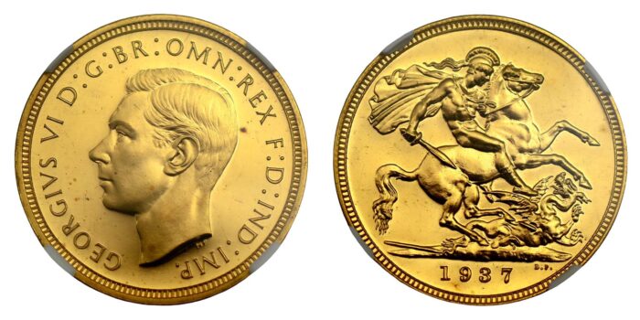 George VI Gold Proof Sovereign 1937
