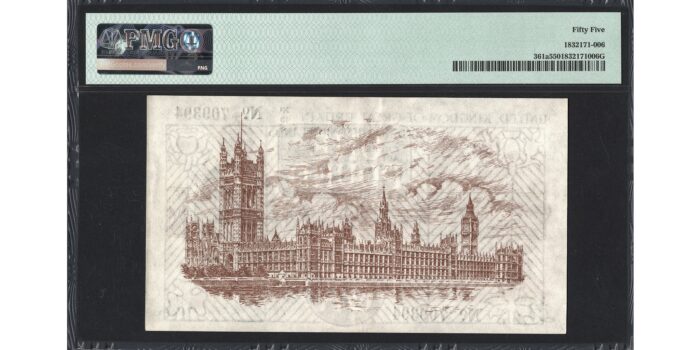Norman Fisher £1 Banknote - Prefix X1/13 - Treasury