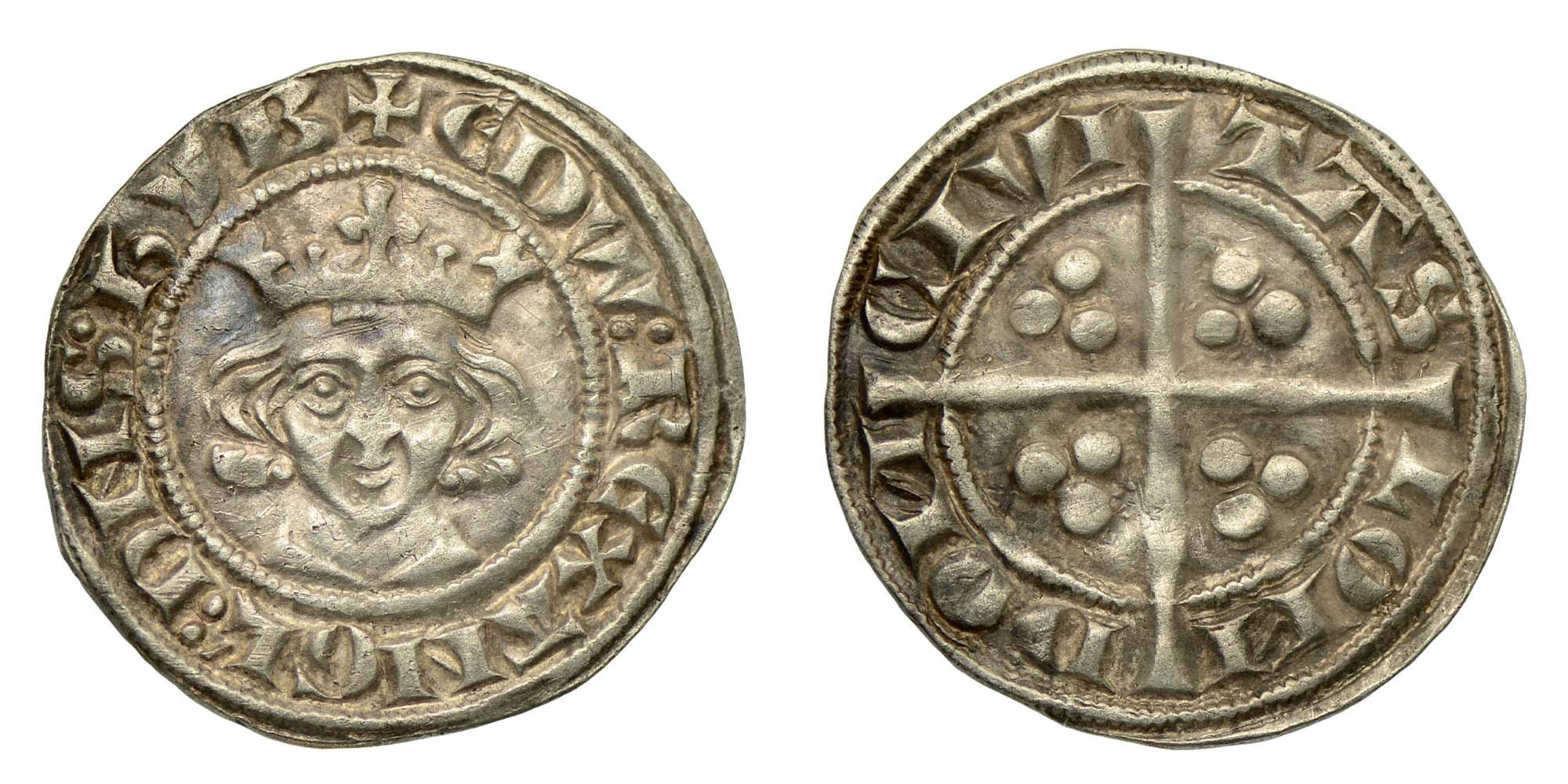 Edward I Silver Penny 1272-1307 Scarce in this condition