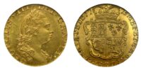 George III Gold Half-Guinea 1775 Rare